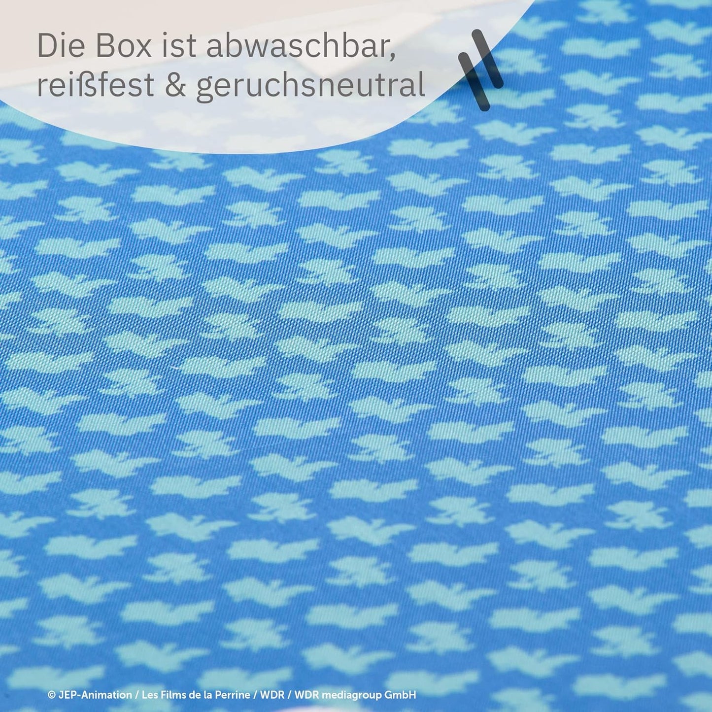 Aufbewahrungsbox Bobo Siebenschläfer (33 x 33 x 33 cm), Blau