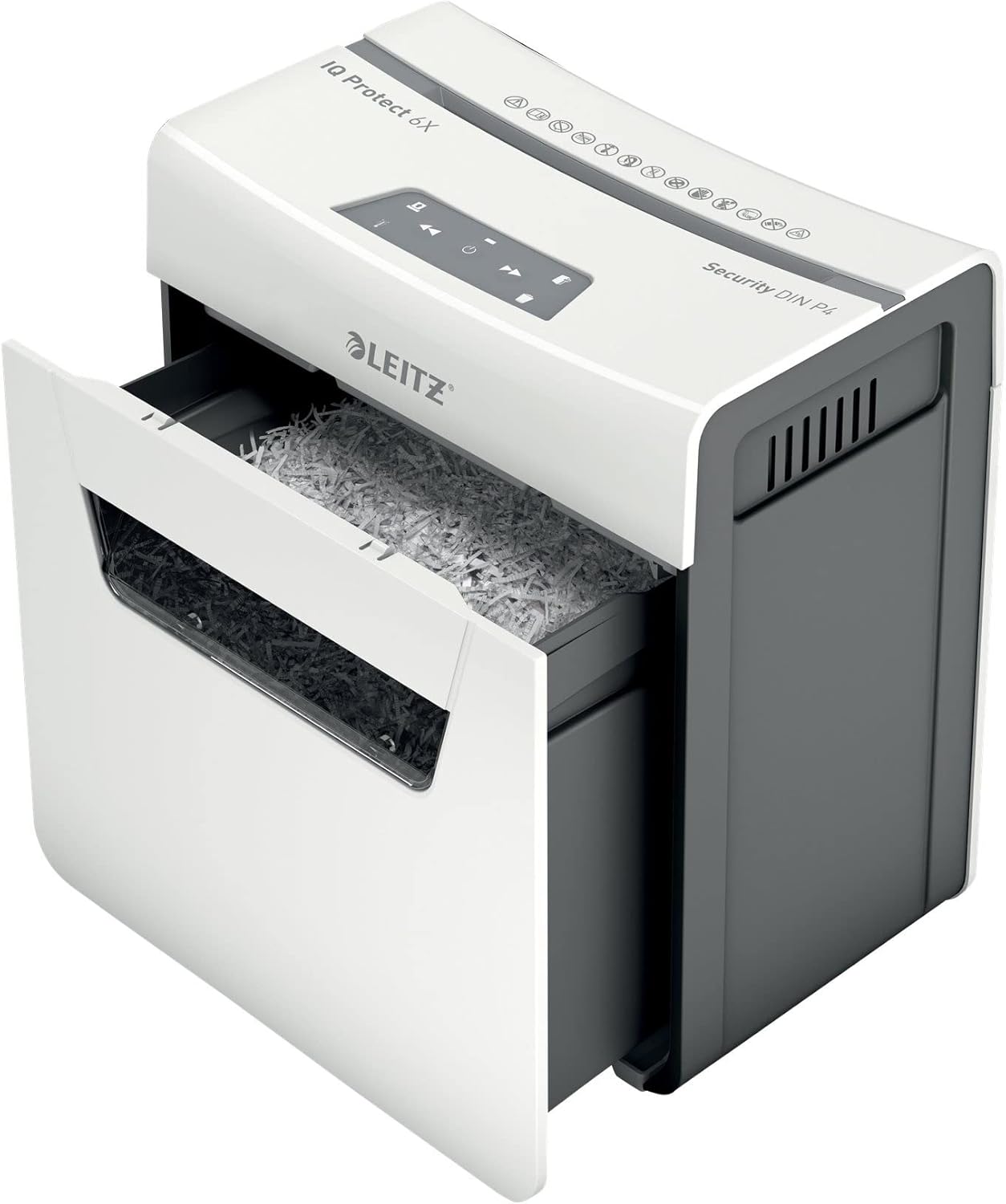 IQ 6X PROTECT PREMIUM - Aktenvernichter, 6 Blatt Partikelschnitt