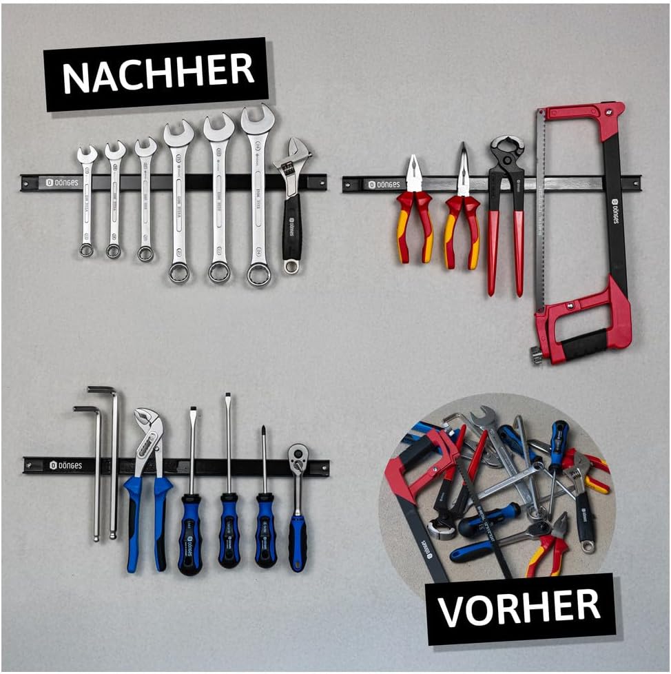 6 x magnetische Werkzeugleisten