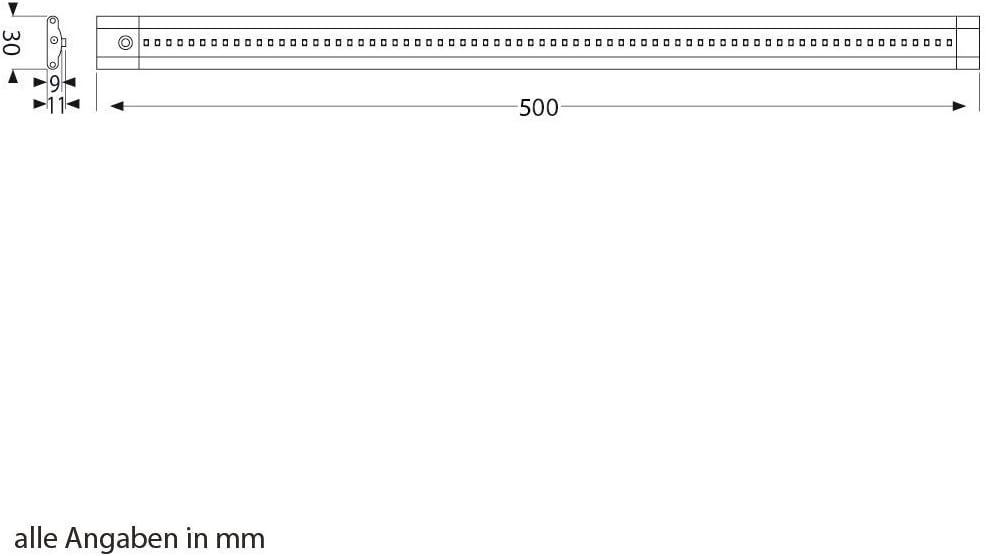 2er Set LED Unterbauleuchten mit Touch-Dimmer