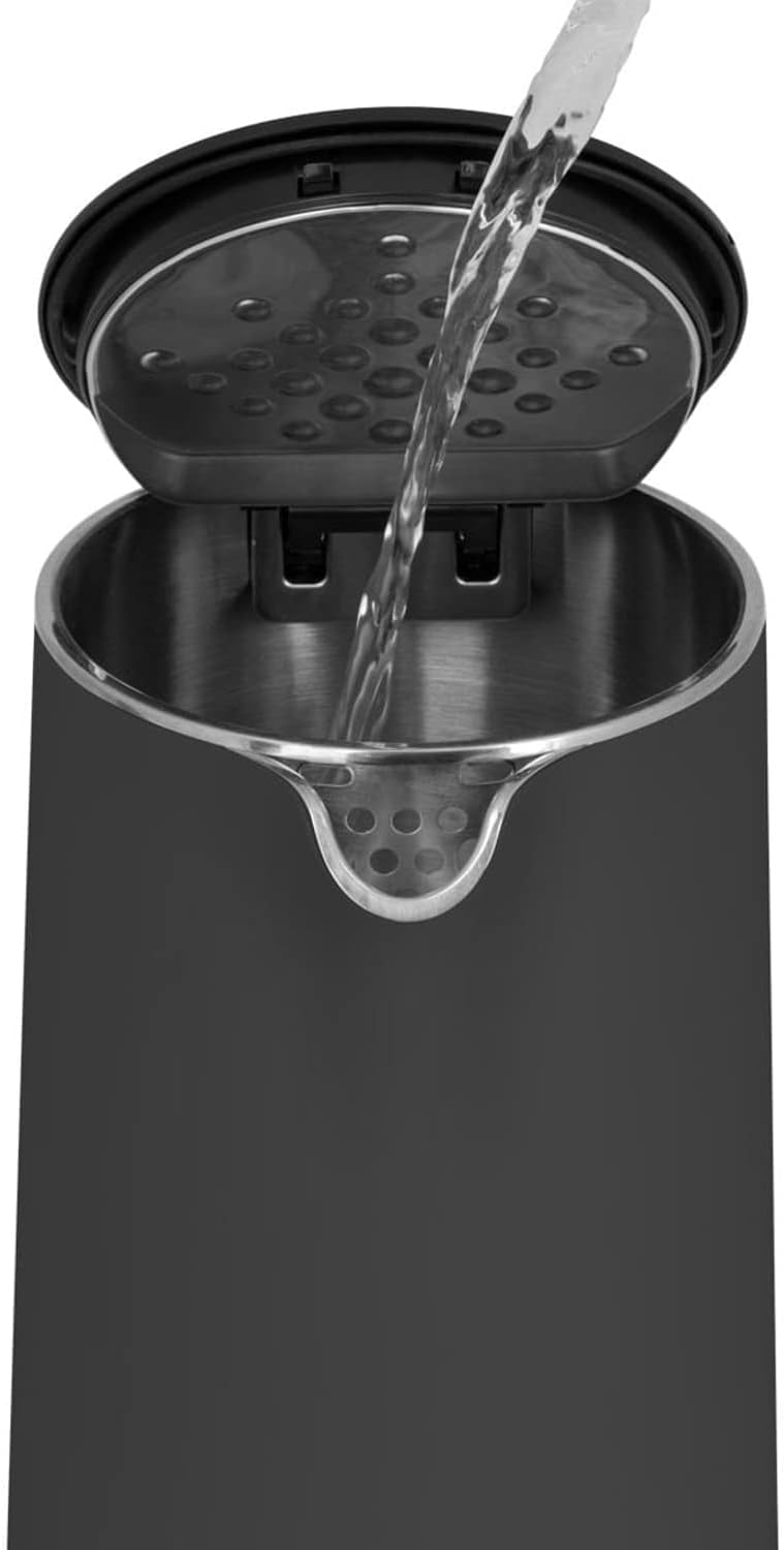 Wasserkessel mit Temperaturregelung RK3302, 1.5 Liter Anthrazit