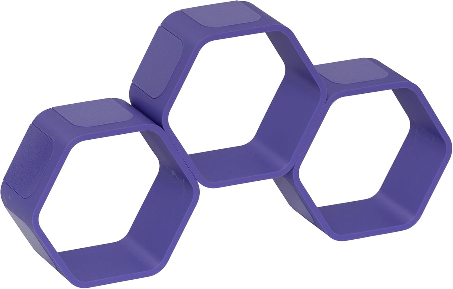 Erweiterbares Wabenregal für Hörfiguren, Basic, Violett Basic