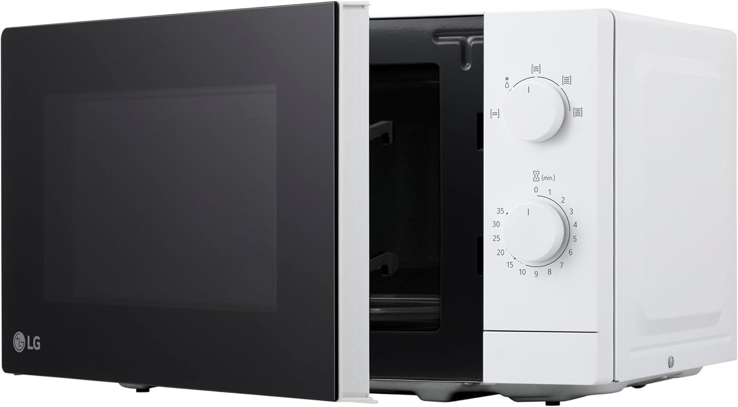 MS2082H Mikrowelle mit Doppel-Drehregler, 700 W 20 Weiss