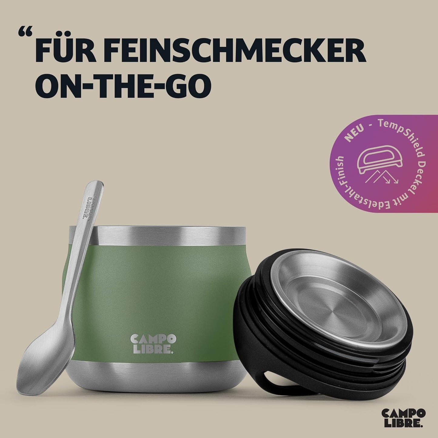 Thermobehälter LOTTA, 400ml Moos