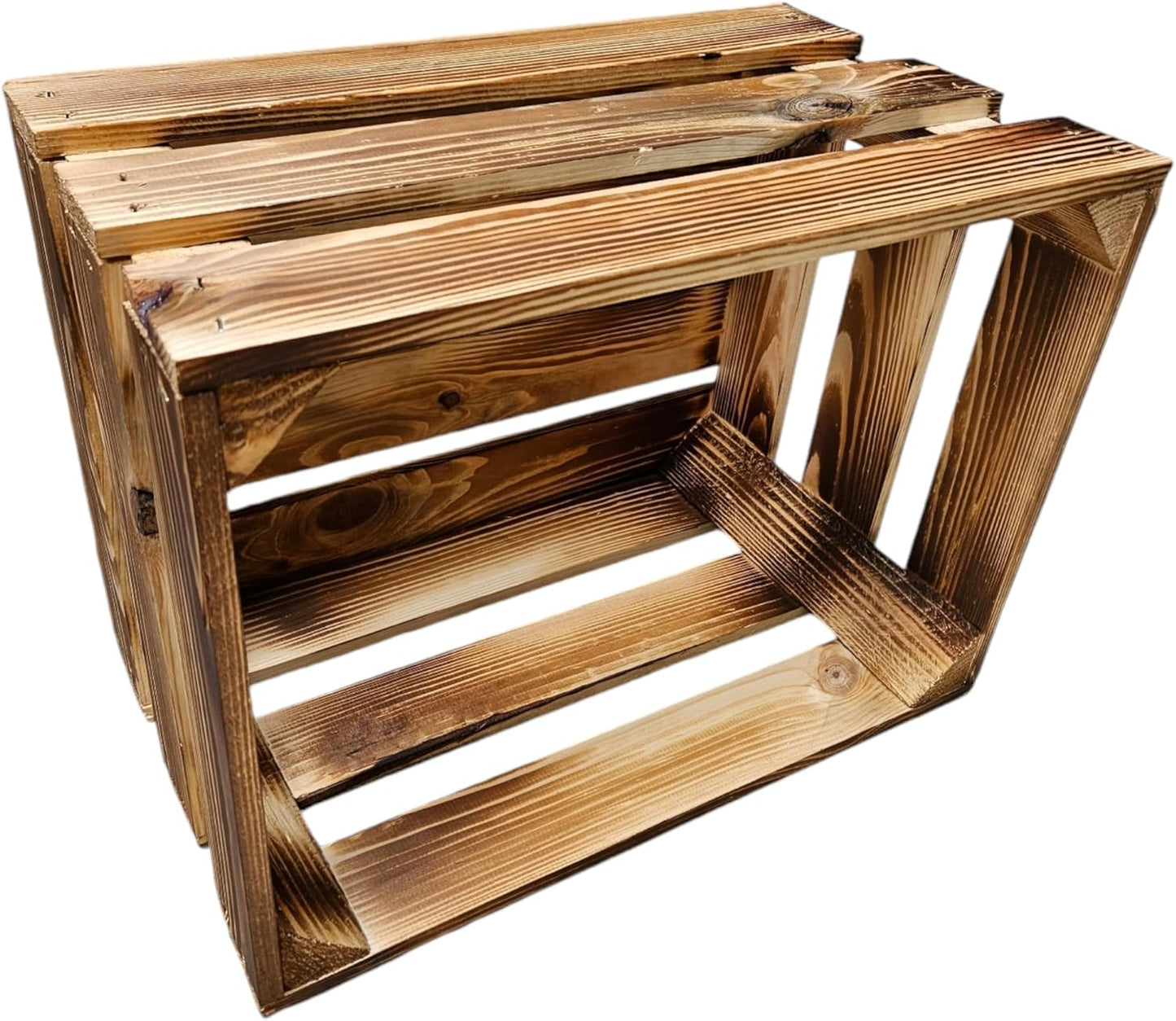 Weinkisten, Geflammt 38cm