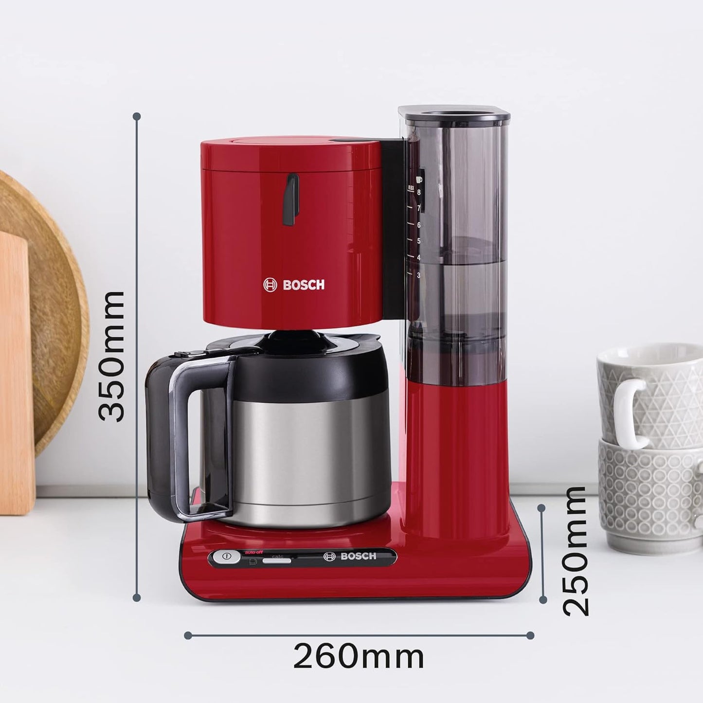 Filterkaffeemaschine Styline mit Thermokanne