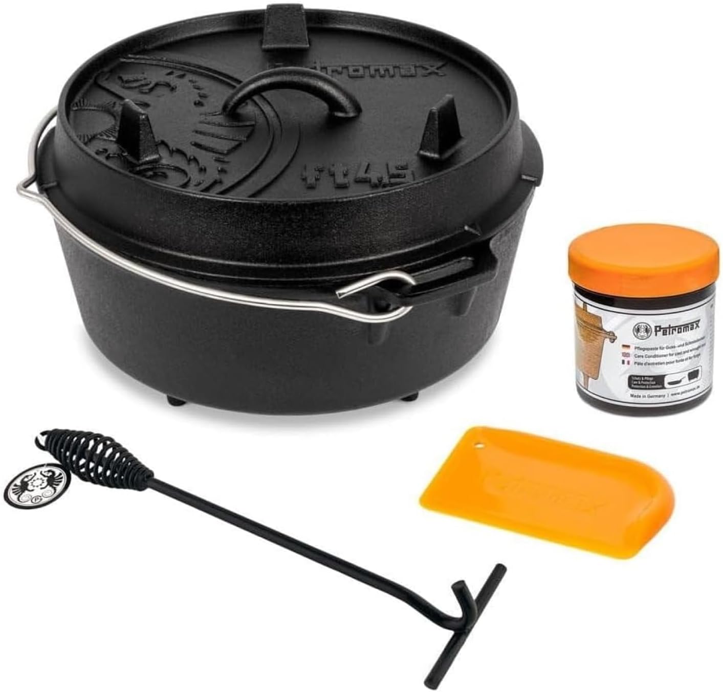 Feuertopf ft9 Einsteiger-Set, 7,5 Liter (mit Standfüssen)