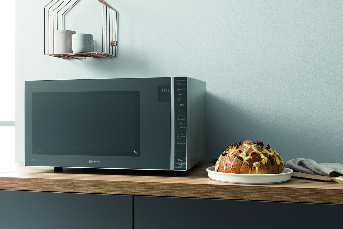 MW 304 M Mikrowelle mit Grill- und Dampfgarfunktion