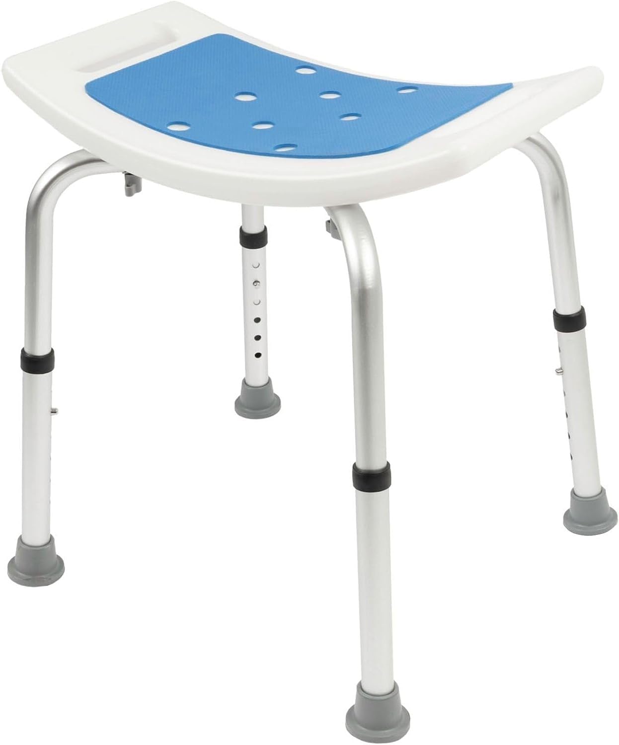 Höhenverstellbarer Duschhocker bis 136 kg, Standard