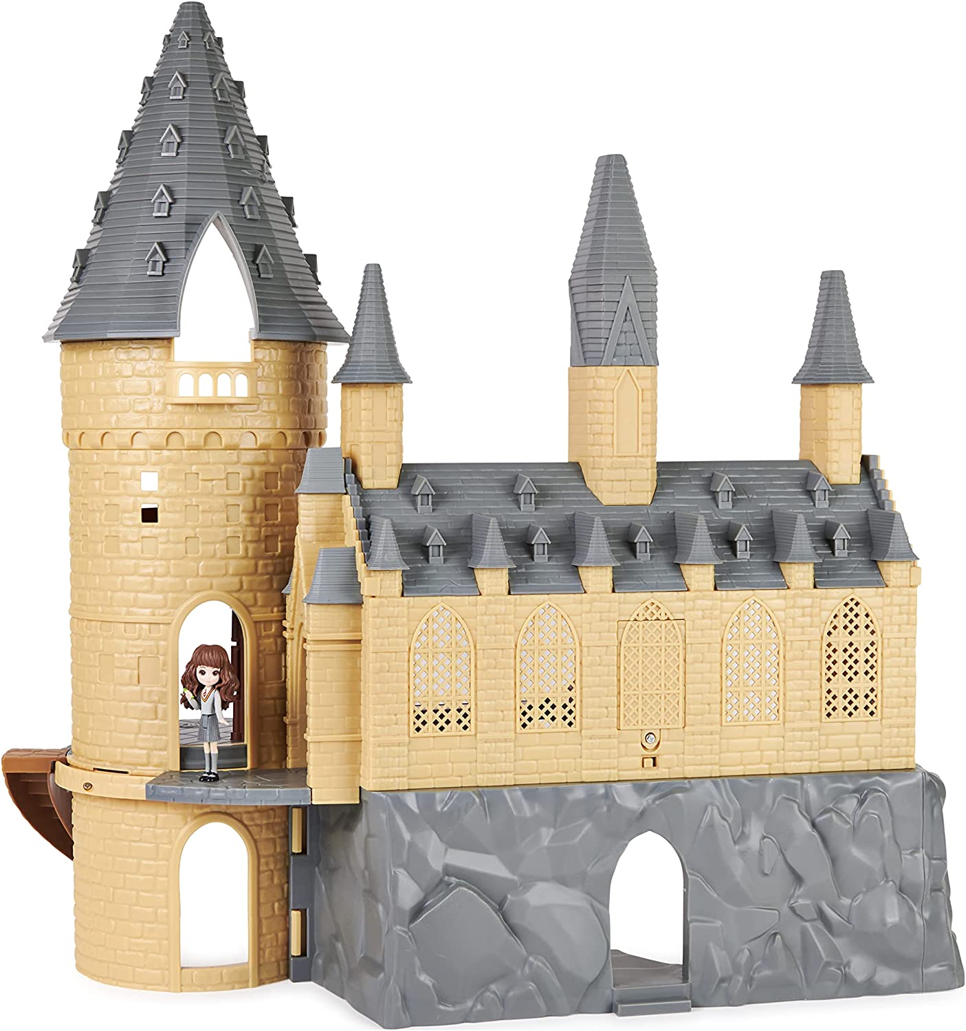 Wizarding World Harry Potter - Hogwarts Schloss Spielset mit Licht und Sound, Spielfigur, Minis Schloss Hogwarts Einzeln