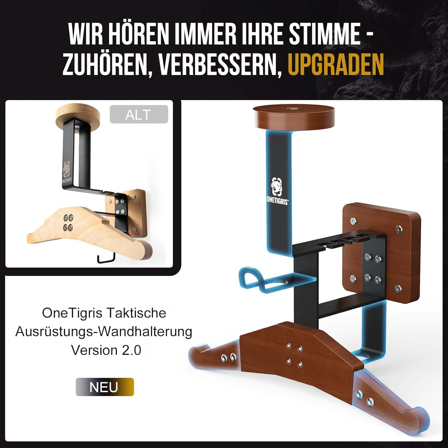 Helmhalterung Wand Ver. 2.0, WN
