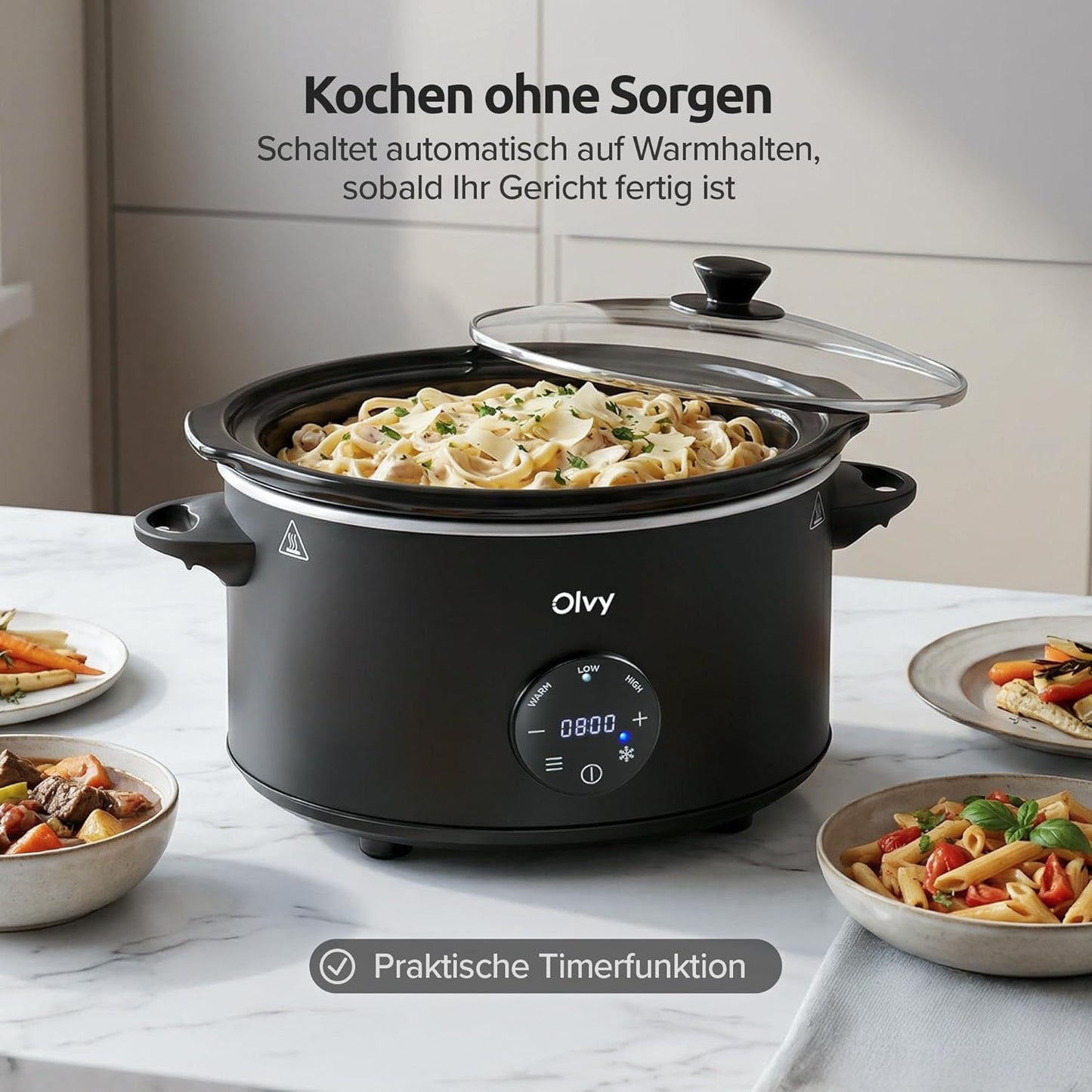 Digitaler Slow Cooker