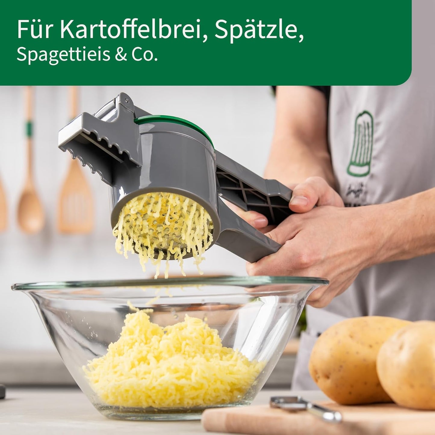 Kartoffel-/Spätzlepresse, Spätzlepresse
