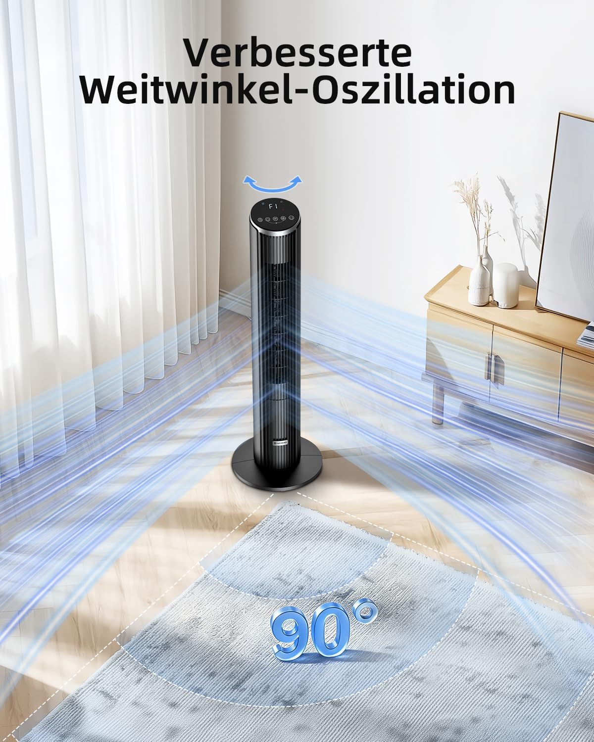 Leiser Turmventilator