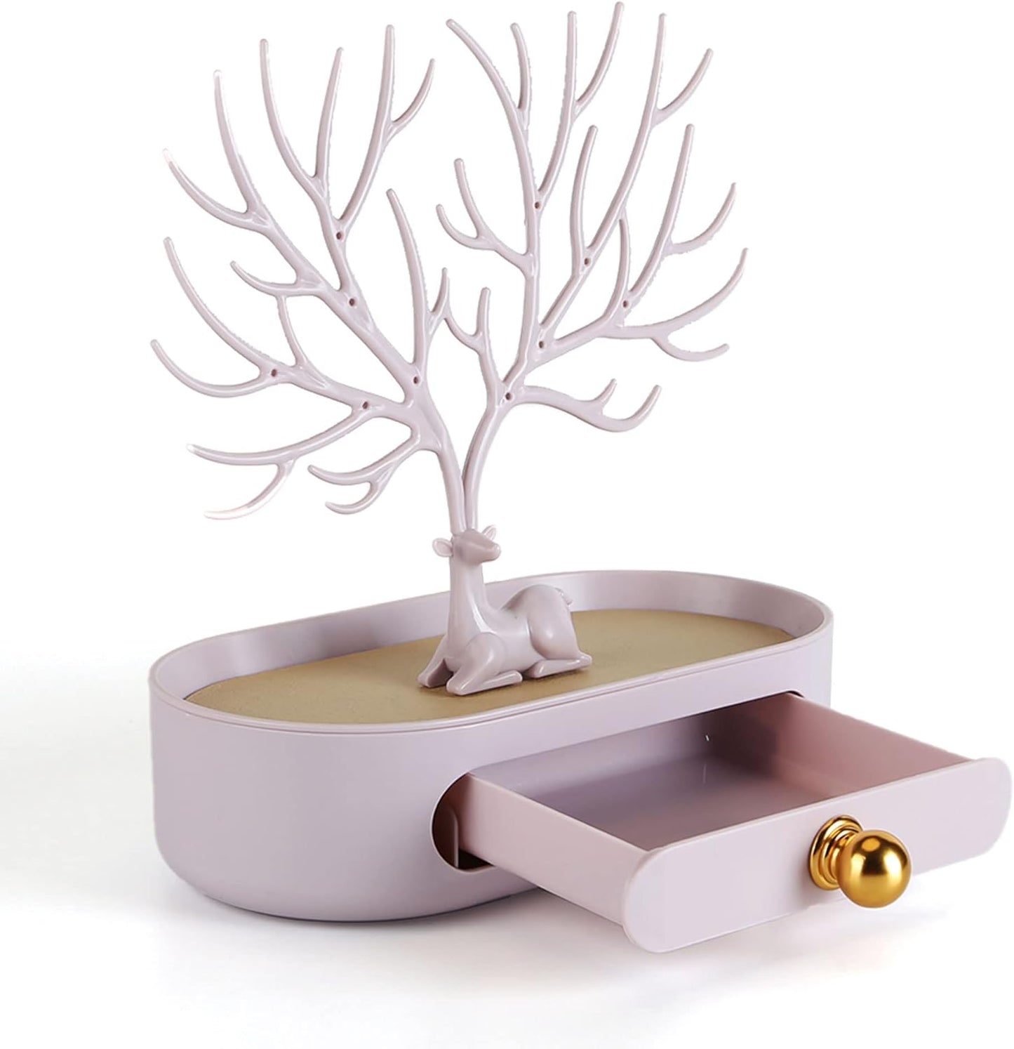 Schmuckständer Geweihbaum, B Pink-aluminium Alloy Handle