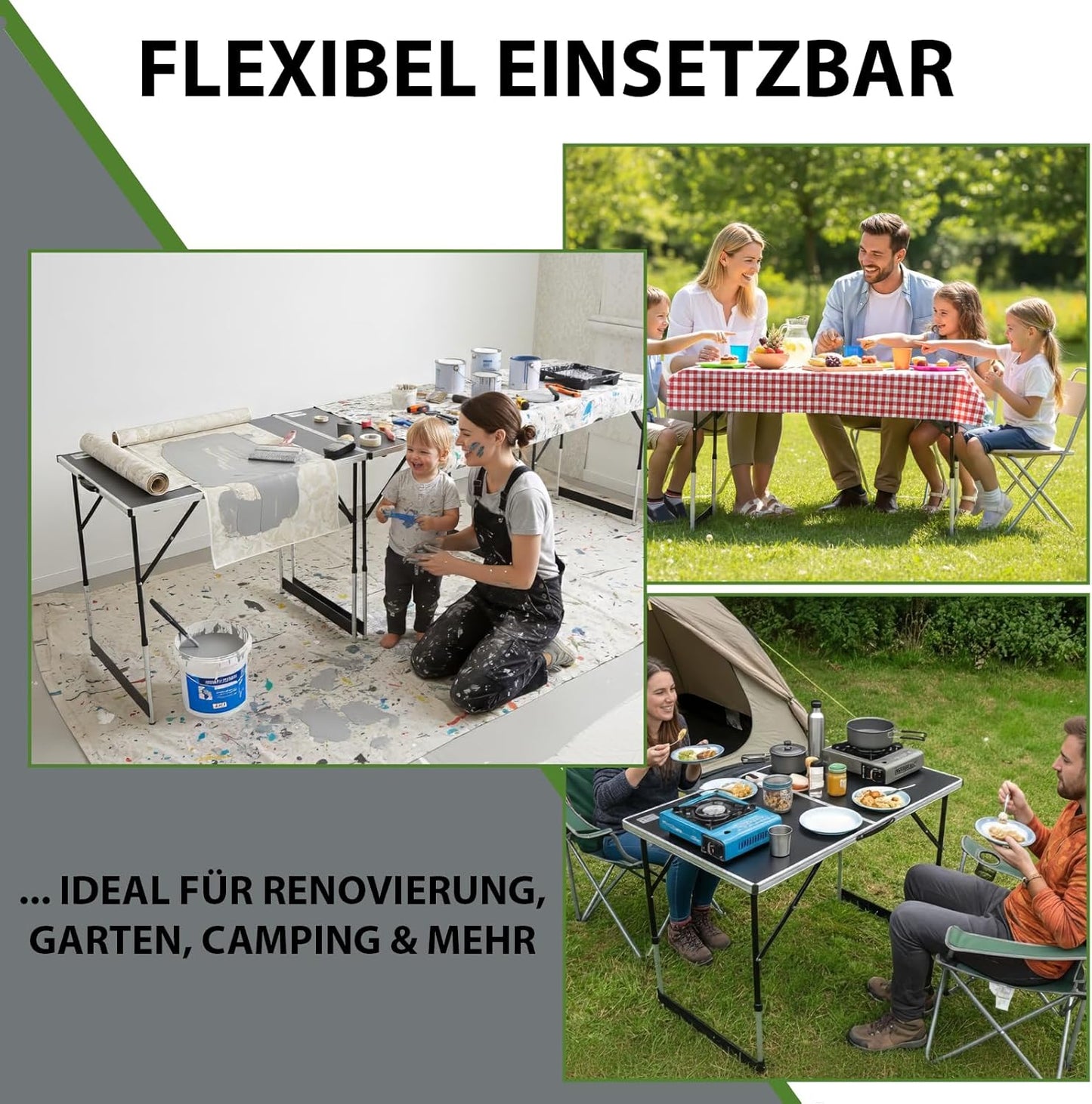 Multifunktionstisch 3er-Set