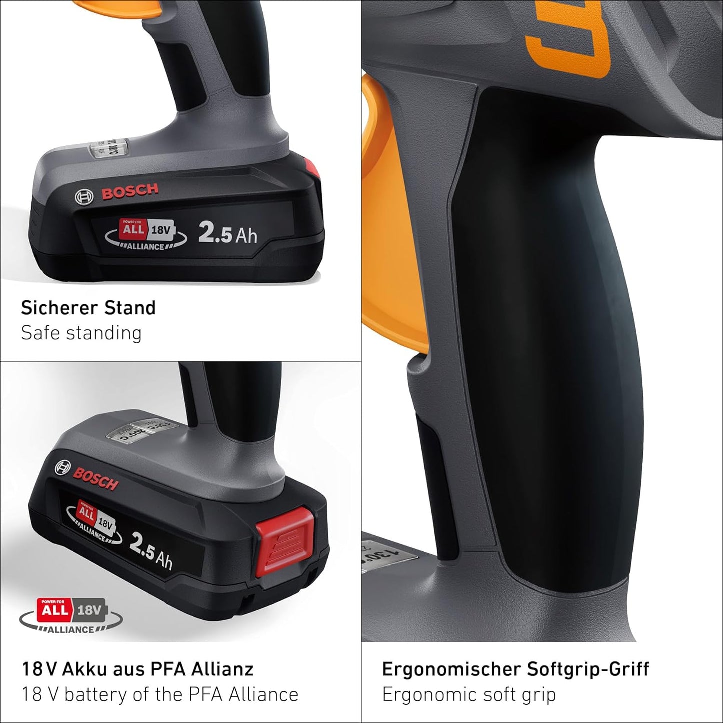 Akku Heissklebepistole MobileGlue 3011 Set, Inkl. 2.5 Ah Akku & Ladegerät