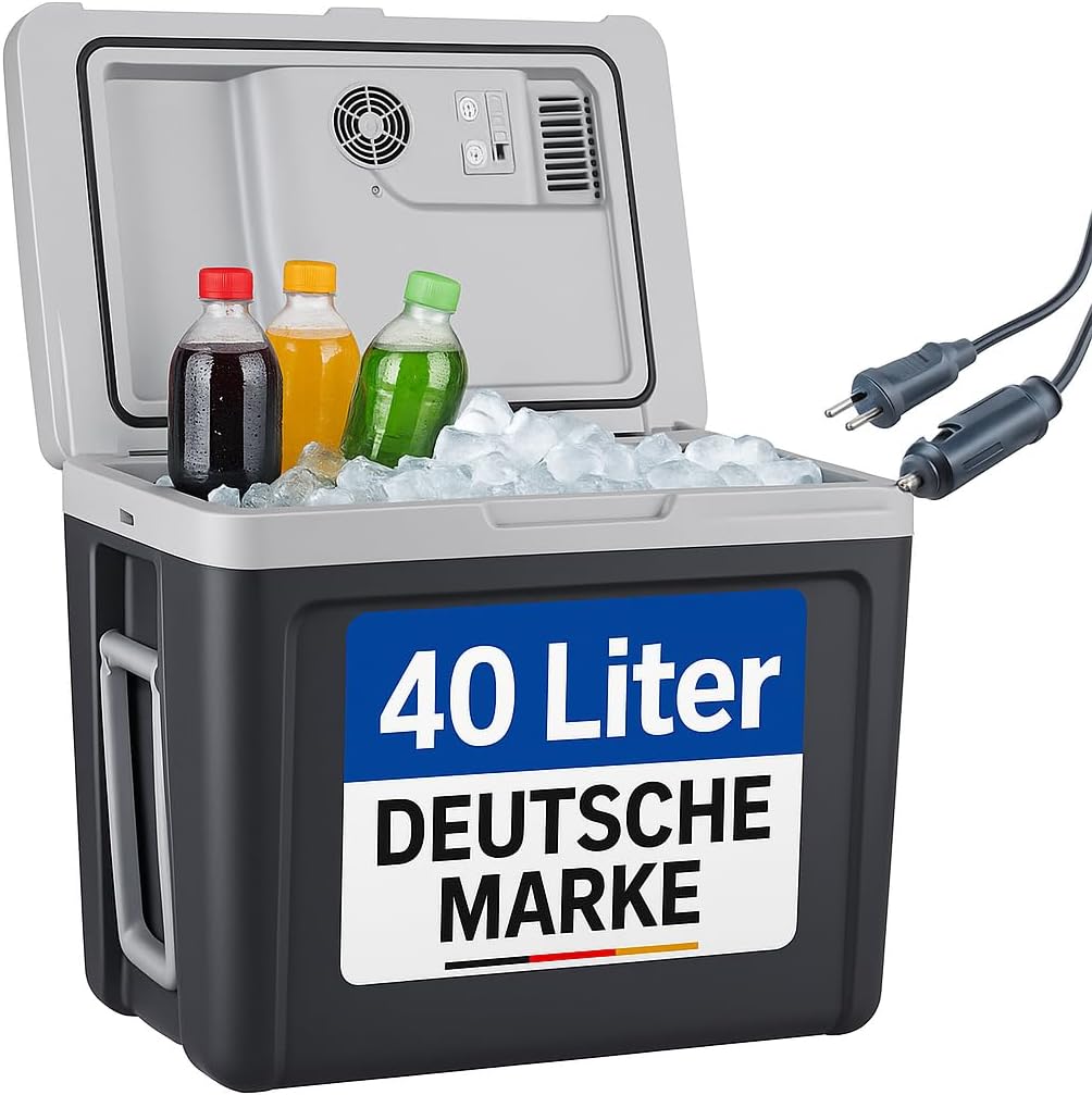 Kühlbox mit Kühl- und Heizfunktion, Grau