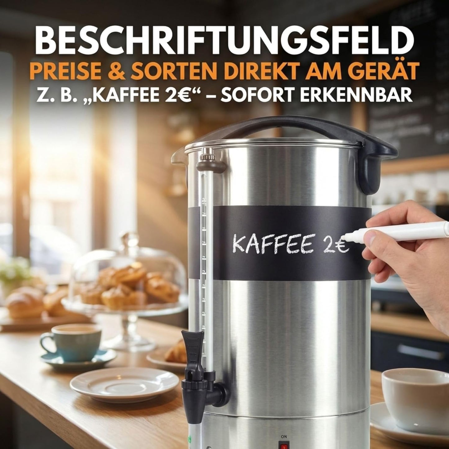 Gastro Kaffeemaschine 15L / 100 Tassen
