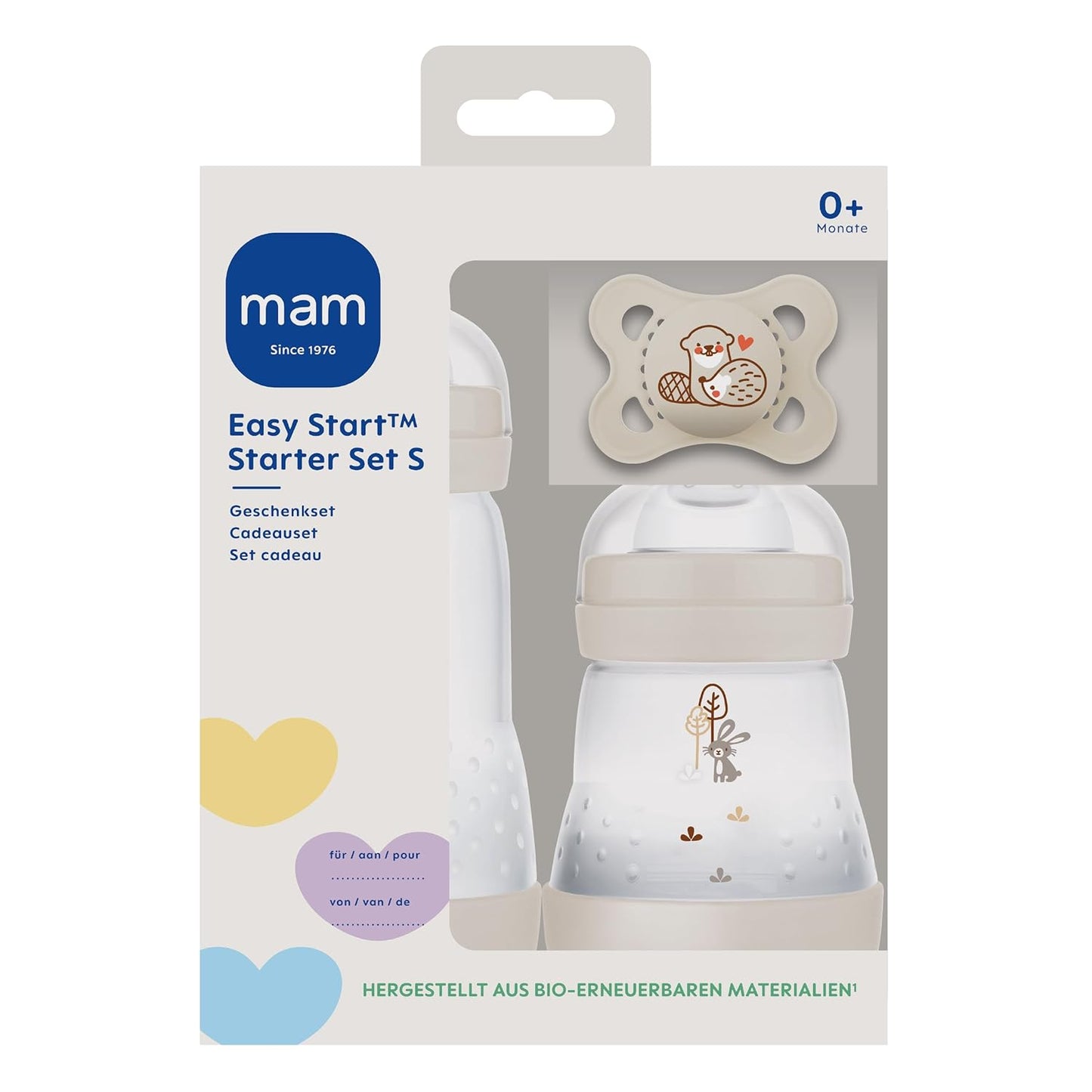 Easy Start Starter Set S, 0+ M, beige, Beige/Hase/Otter/Fuchs