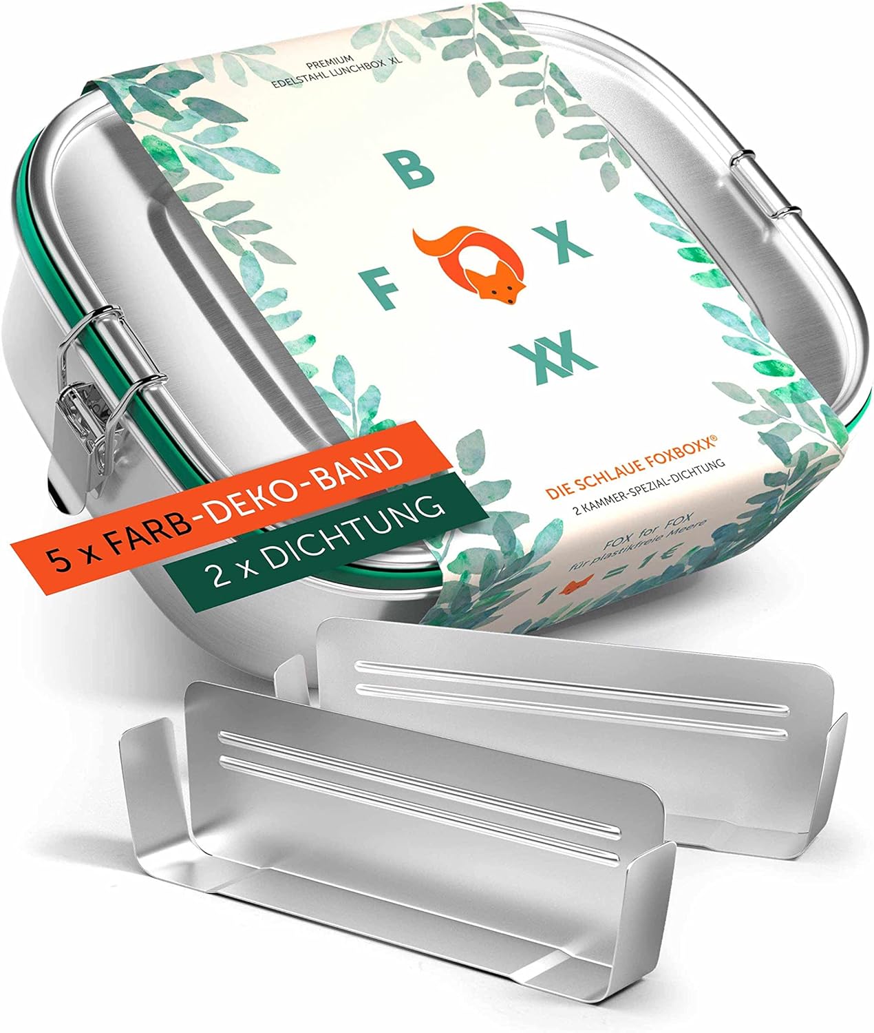 Brotdose - Premium Mini, Mini + 2 Trenner