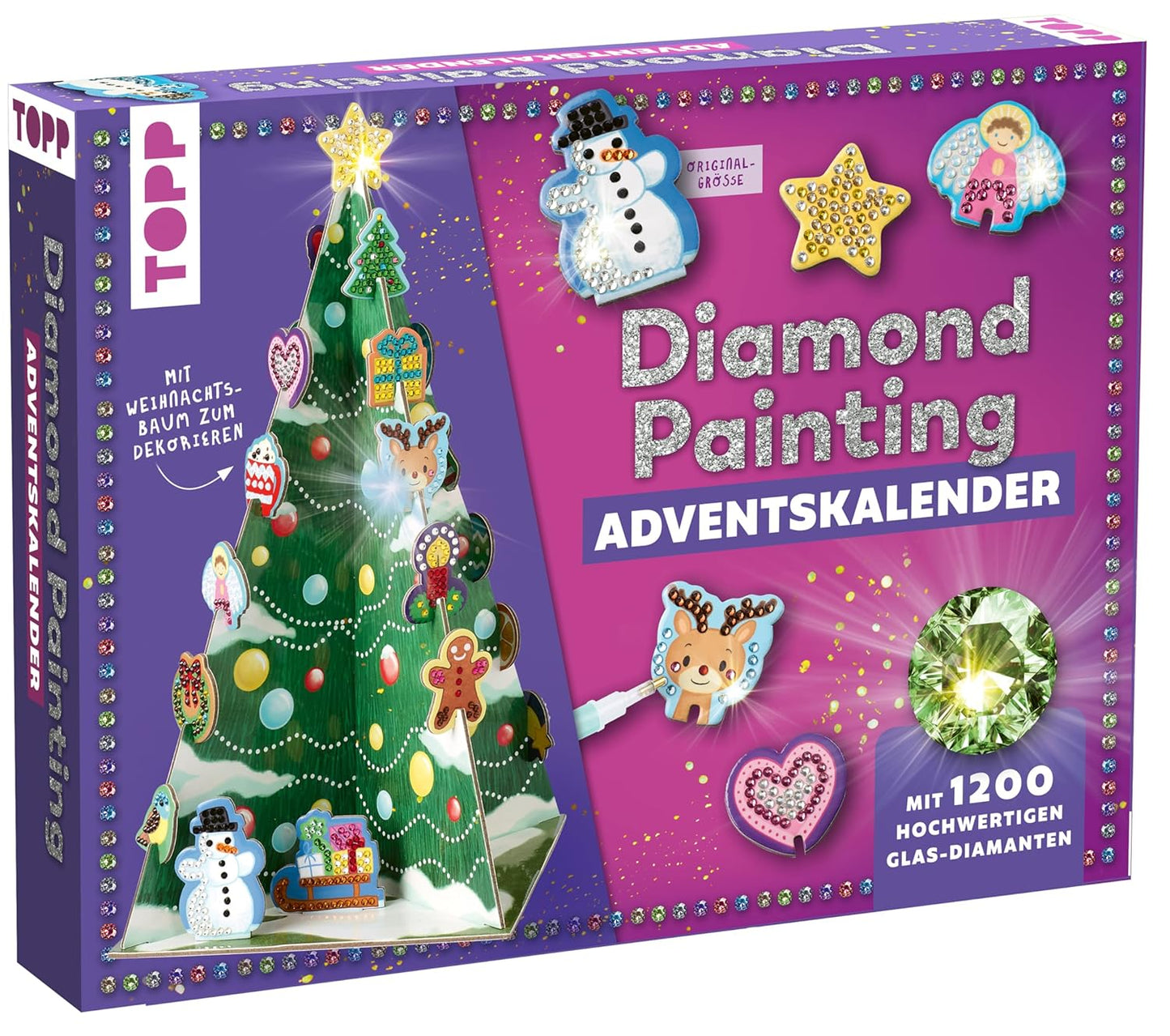 Diamond Painting Adventskalender, Kalender