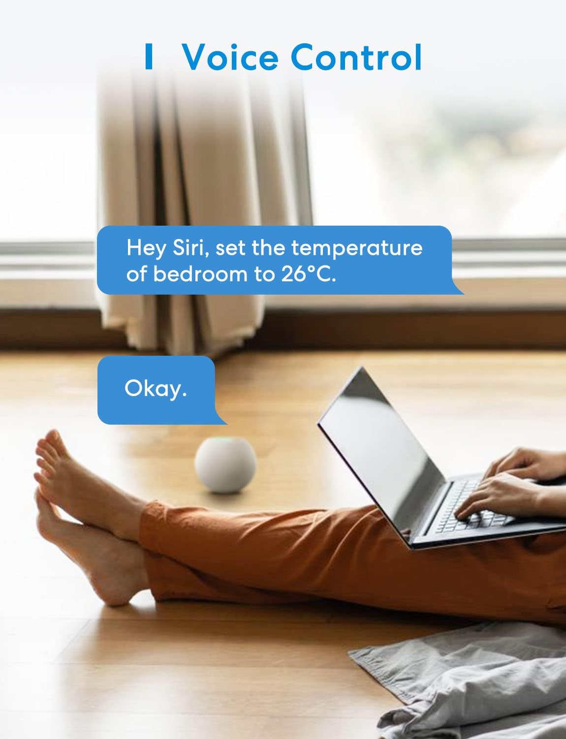 Smart Wi-Fi Thermostat MTS200HK, 16A Elektrische Fussbodenheizung Single