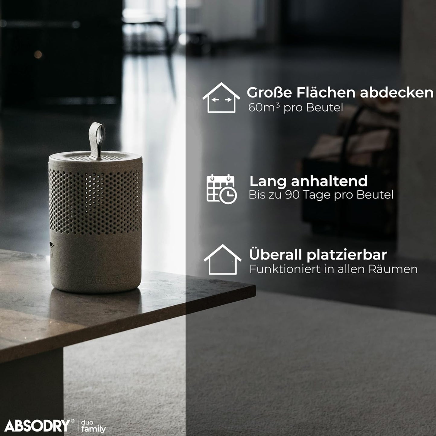 12er-Set Nachfüllpack für Luftentfeuchter, 12 X Nachfüllpack