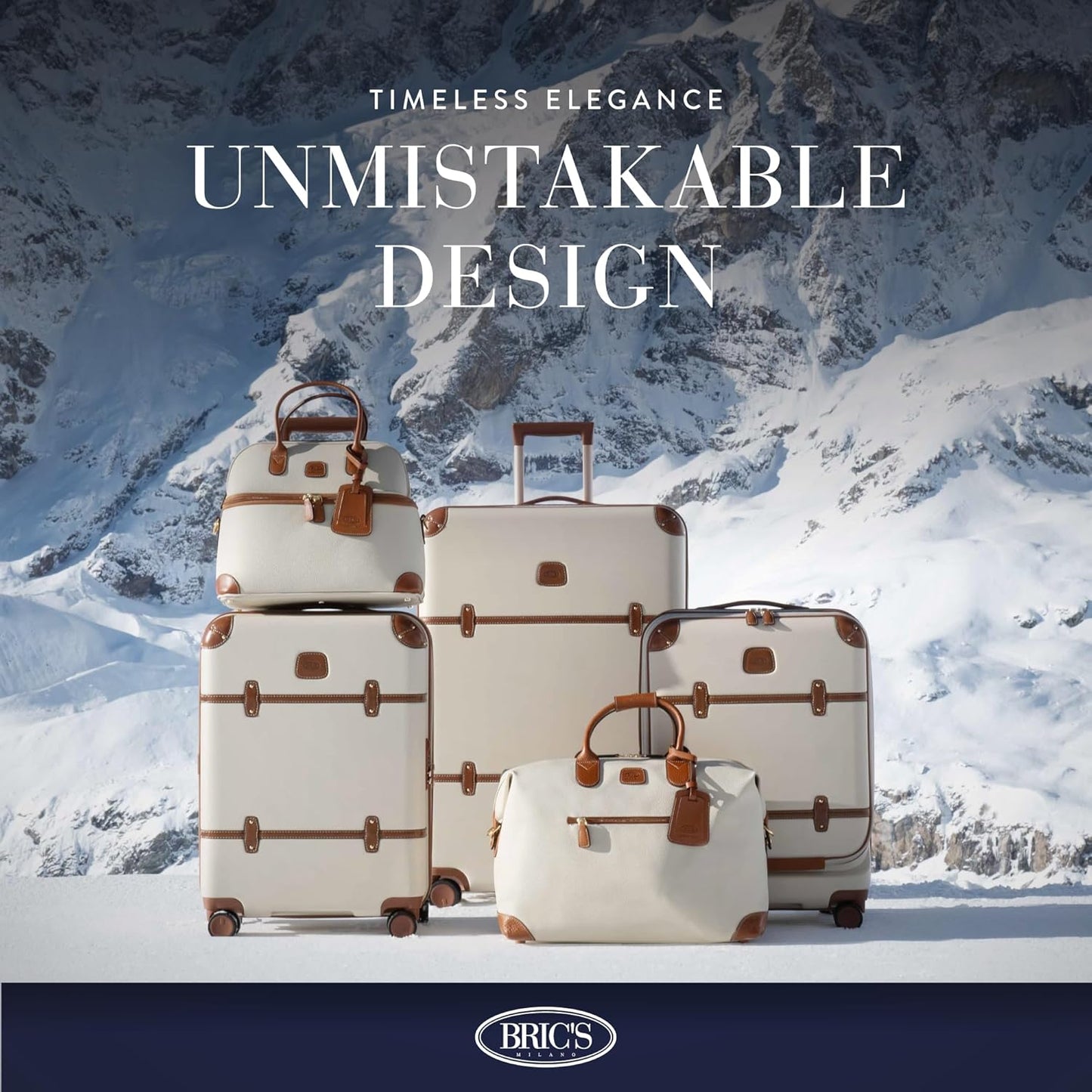 Bellagio Kabinentrolley 55 cm, 21 inch Cream