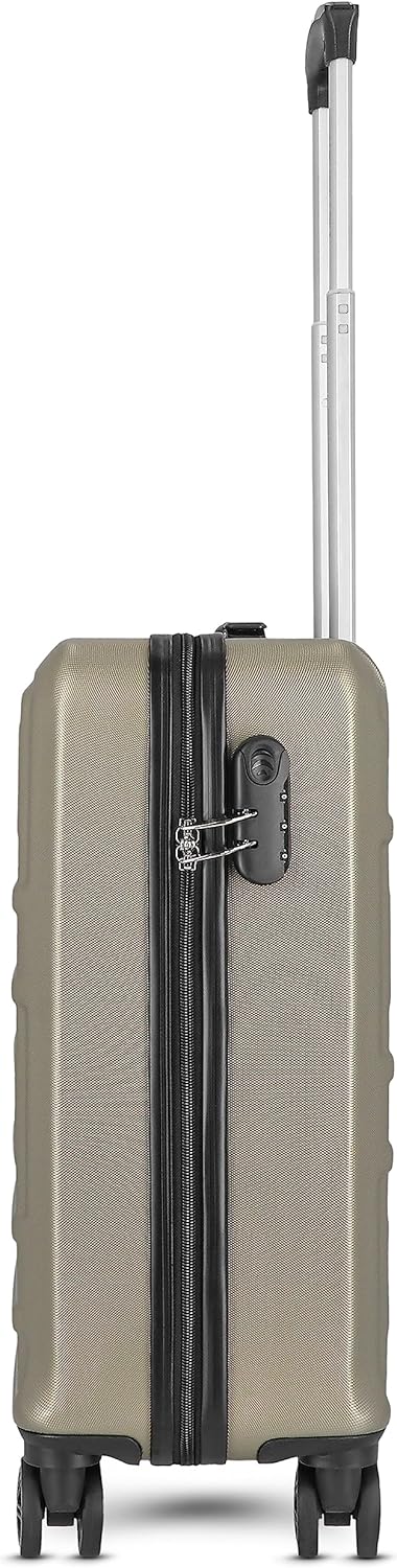 New York 2.0 - Handgepäck, Champagner-metallic Koffer S (55 cm)
