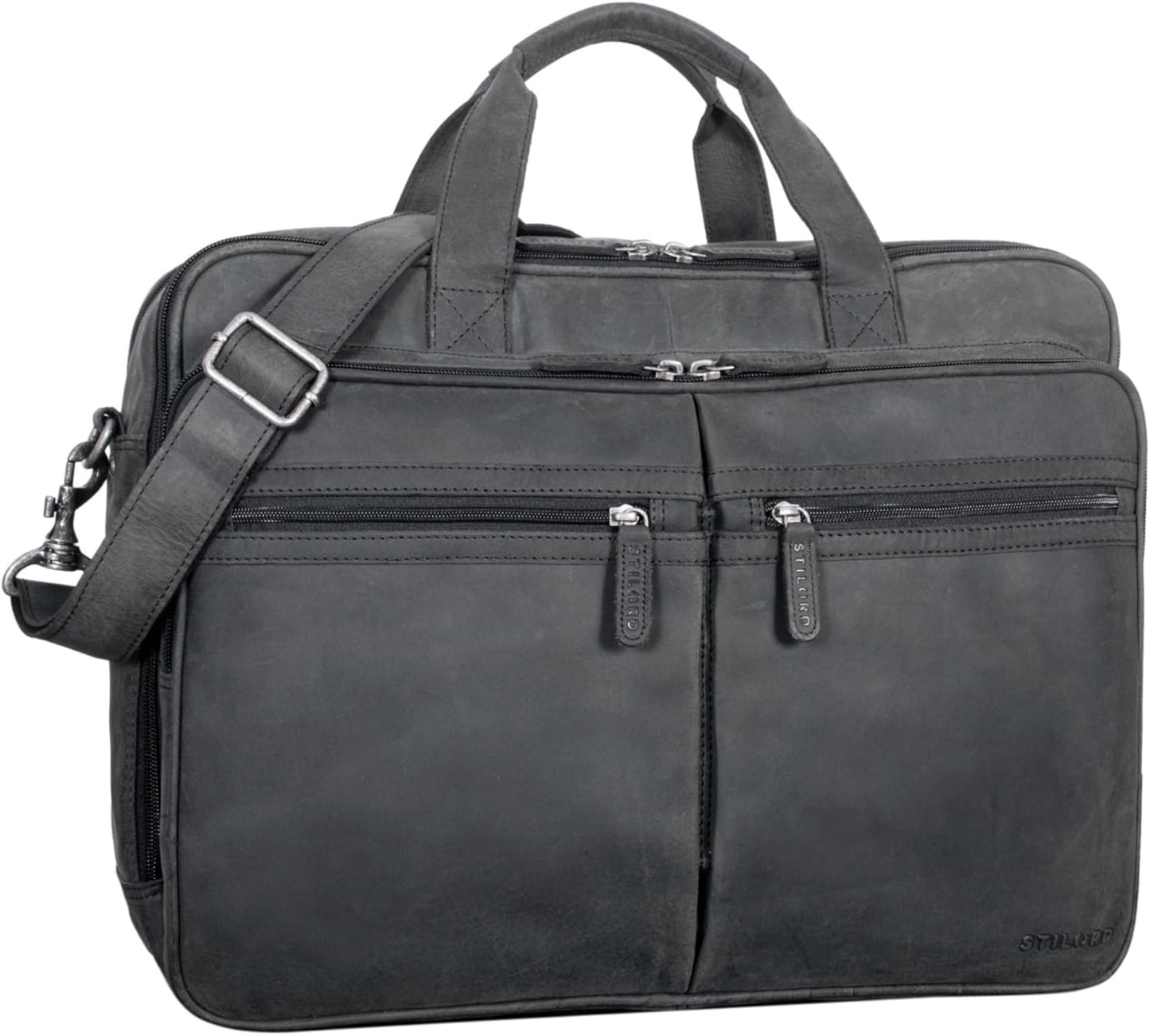 XXL Laptoptasche für 19 Zoll, Anthrazit