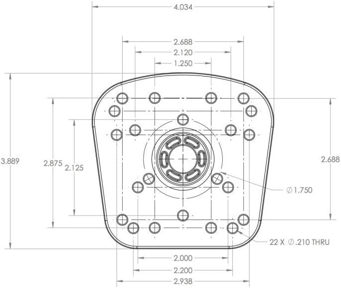 Universal Sounder Fischfinder-Halterung