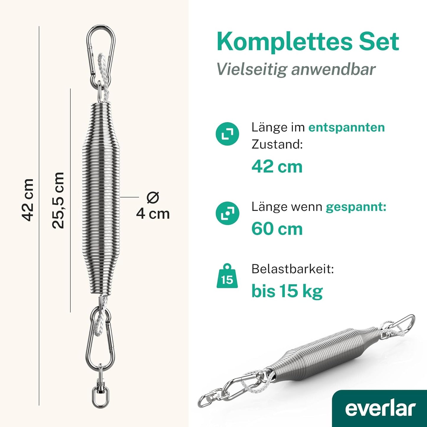 Feder für Babywiege