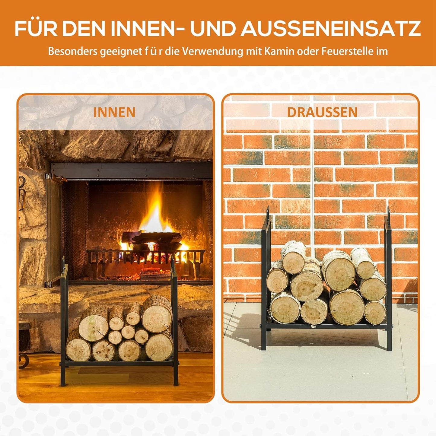 Kaminholzständer