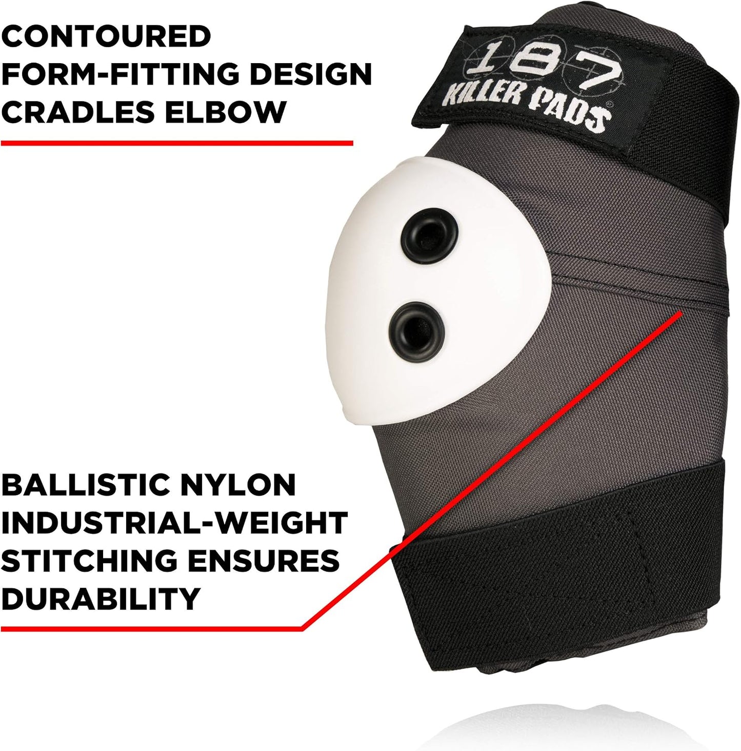 Elbow Pads, S weiss