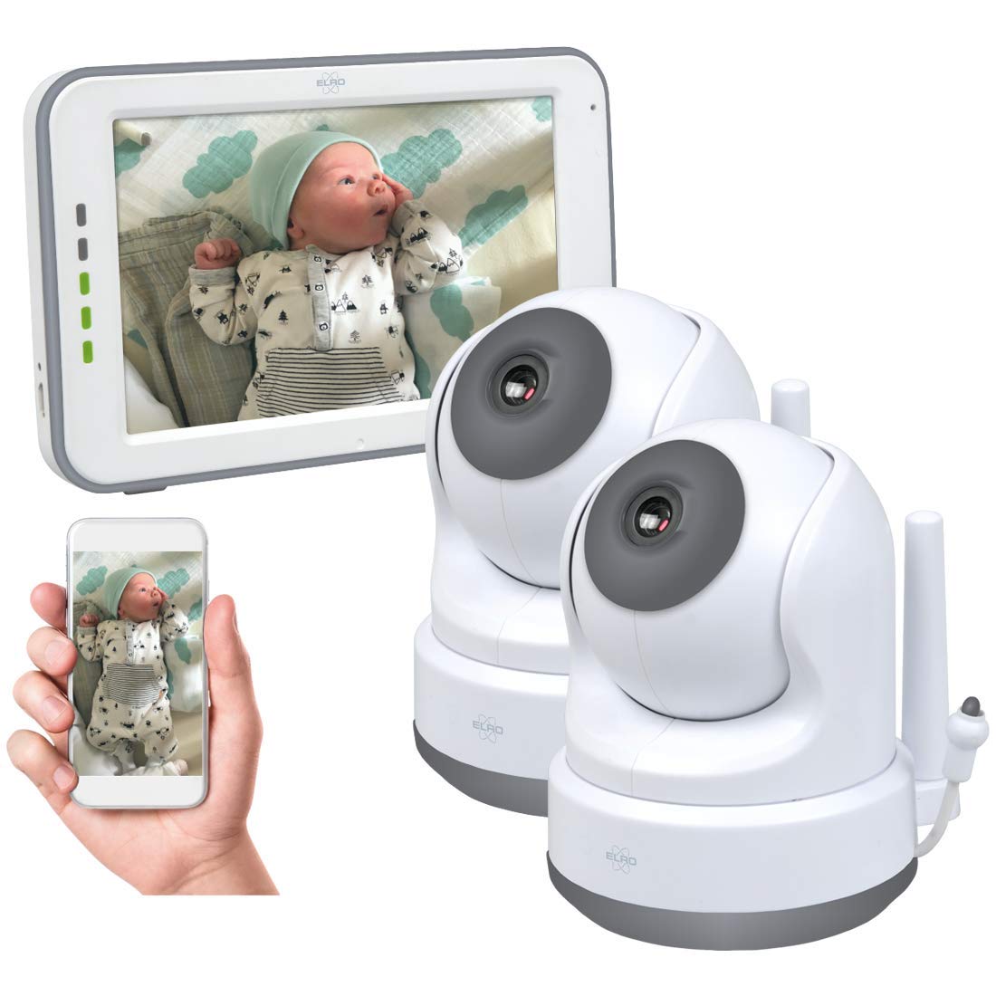 BC3000-2, Babyphone Royale mit Extra Kamera
