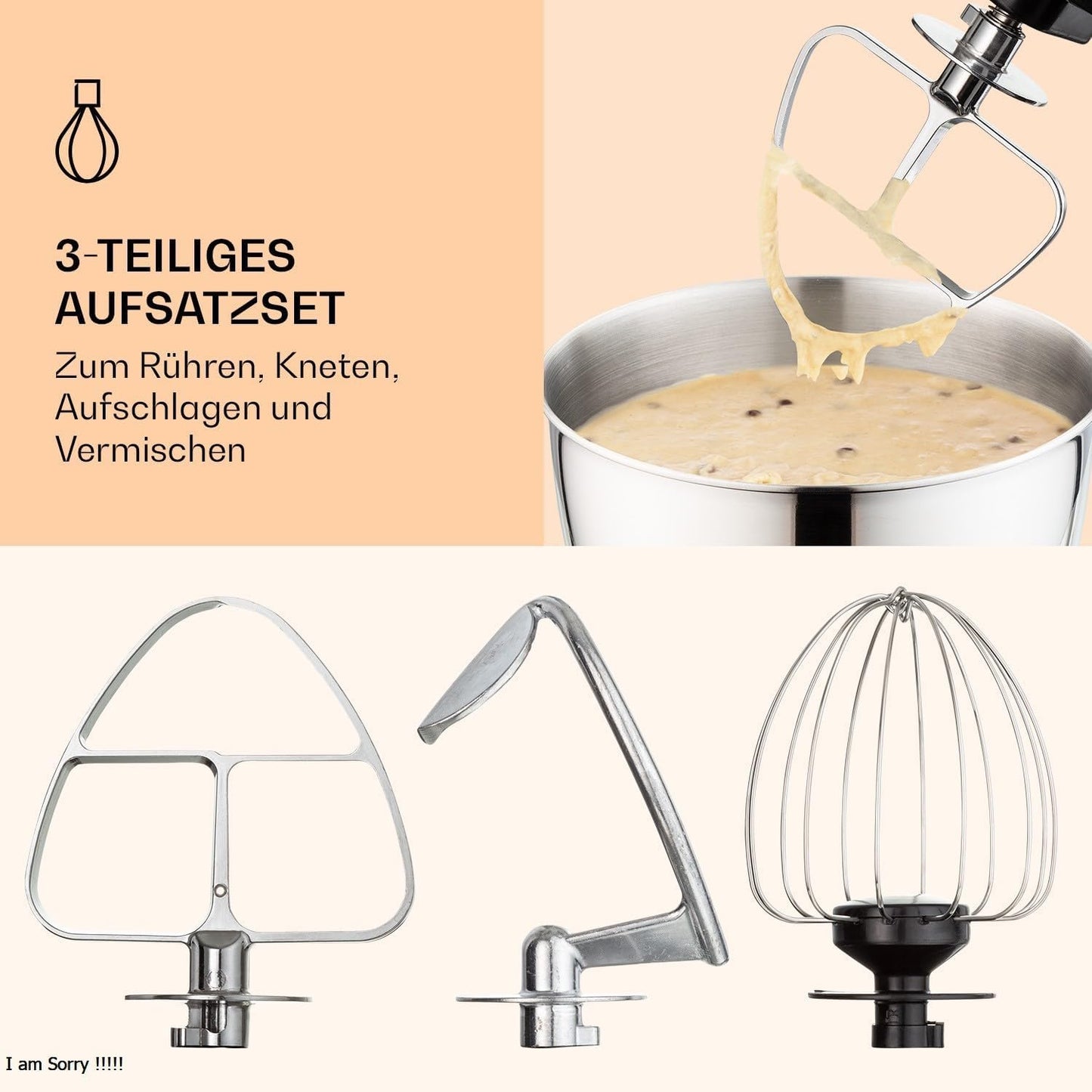 Bella Küchenmaschine, Schwarz