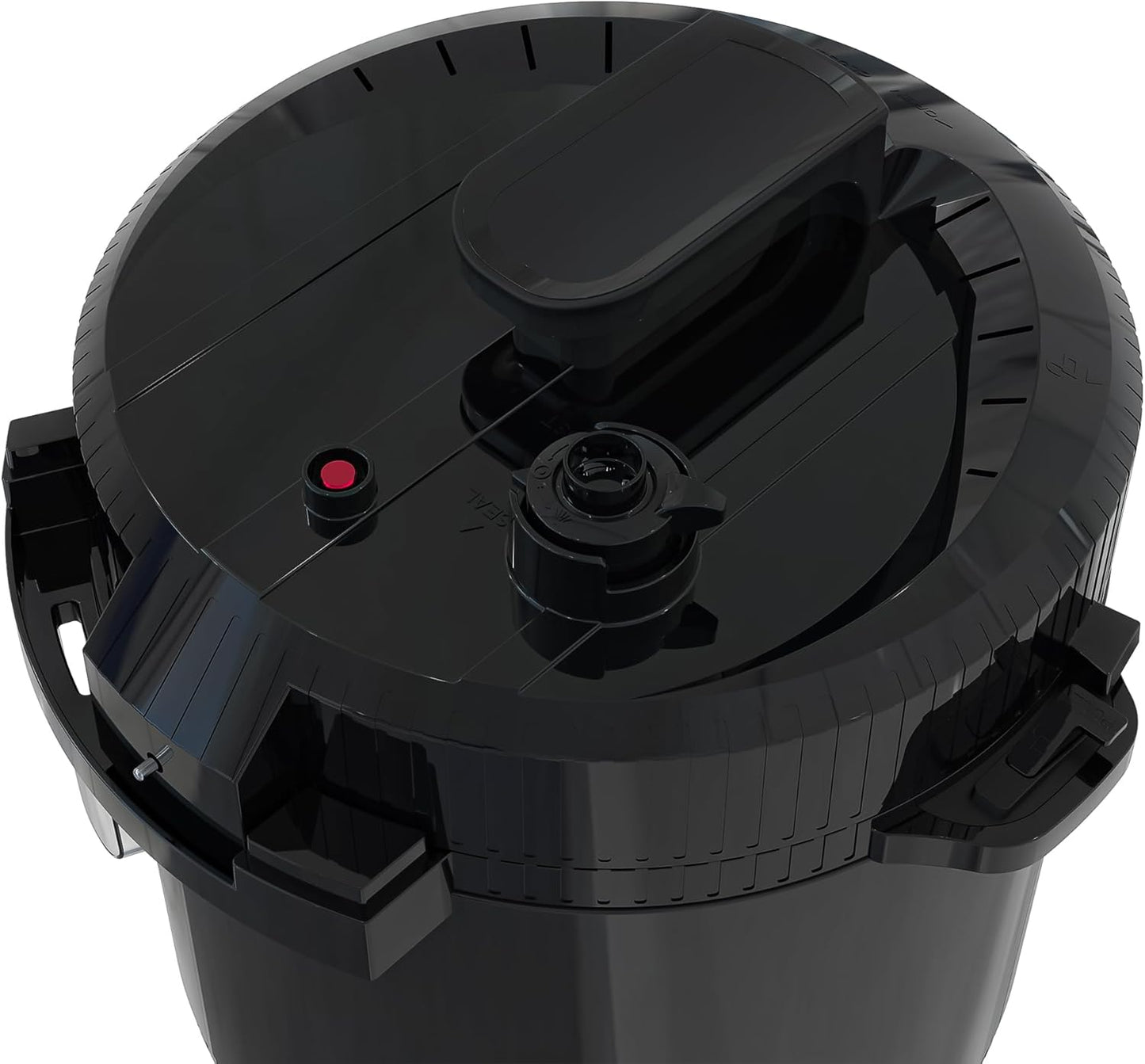 TurboChef Pot Schnellkochtopf, Schwarz