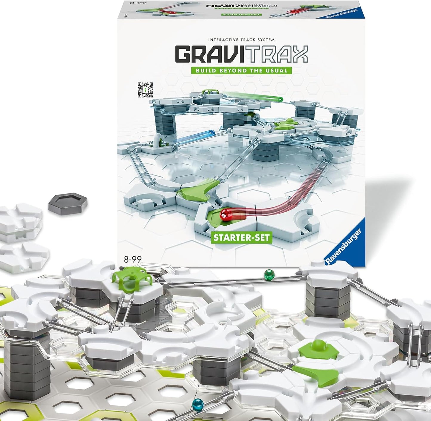 GraviTrax Kugelbahn Starter-Set (ab 8 Jahren), Starter-Set Verpackungsdesign 2023 Single