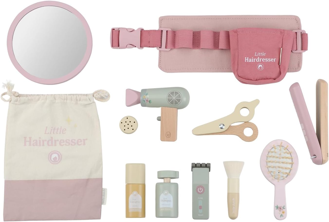 Kinder Friseur Set aus Holz