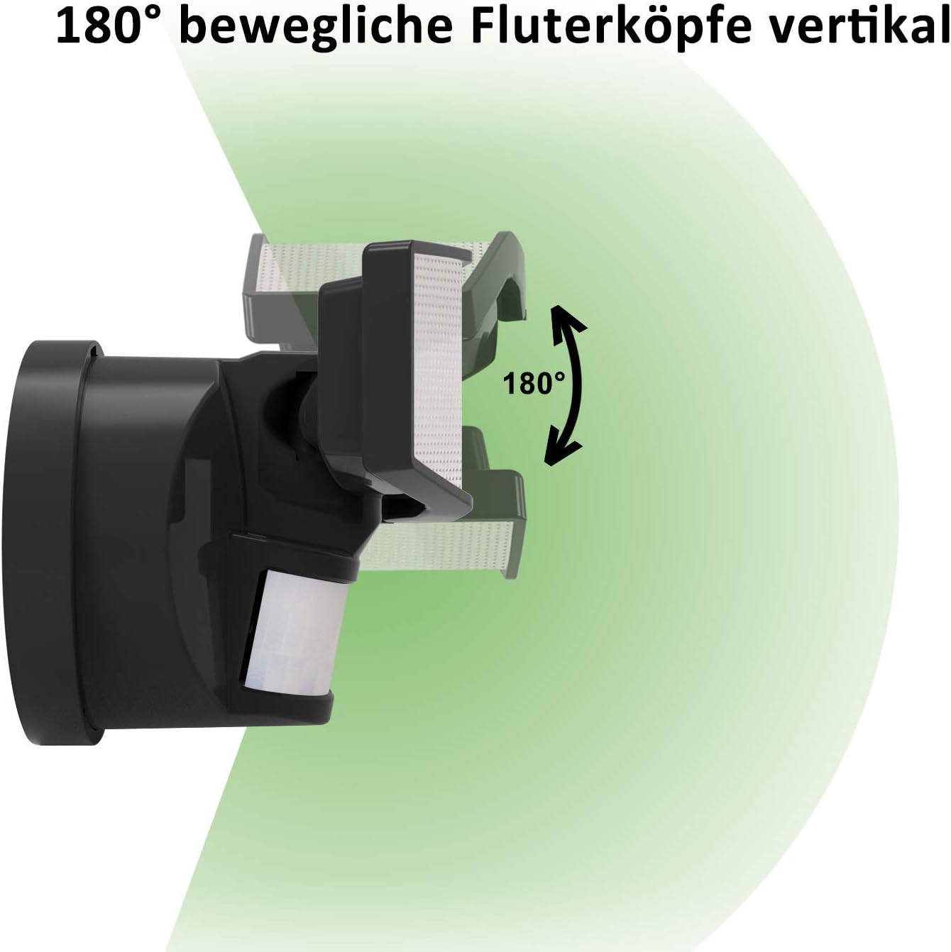 LED-Strahler ‎NP-BDS-01, Schwarz