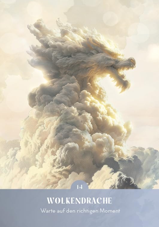 Drachen-Orakelkartenset, Taschenbuch
