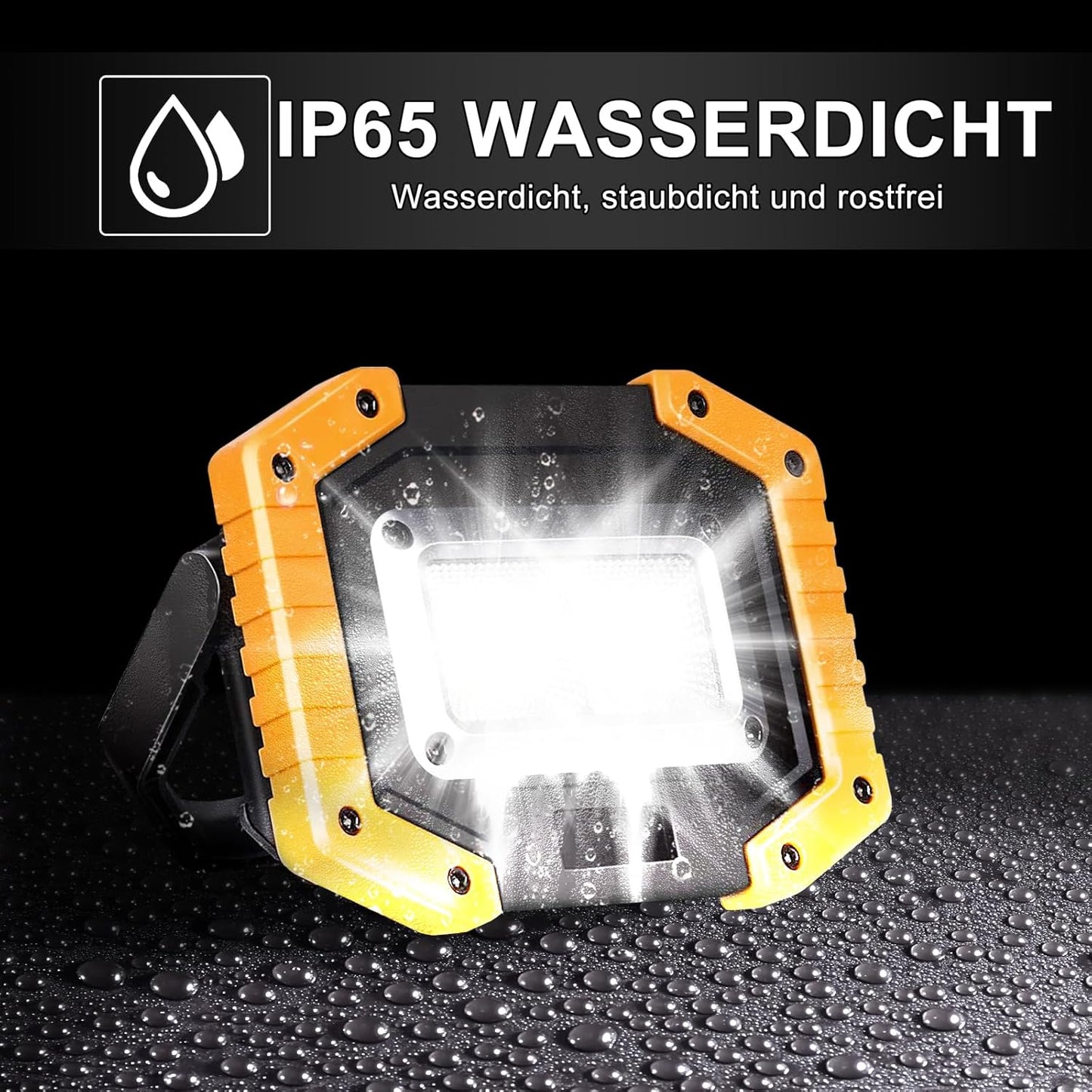 LED Akku Baustrahler