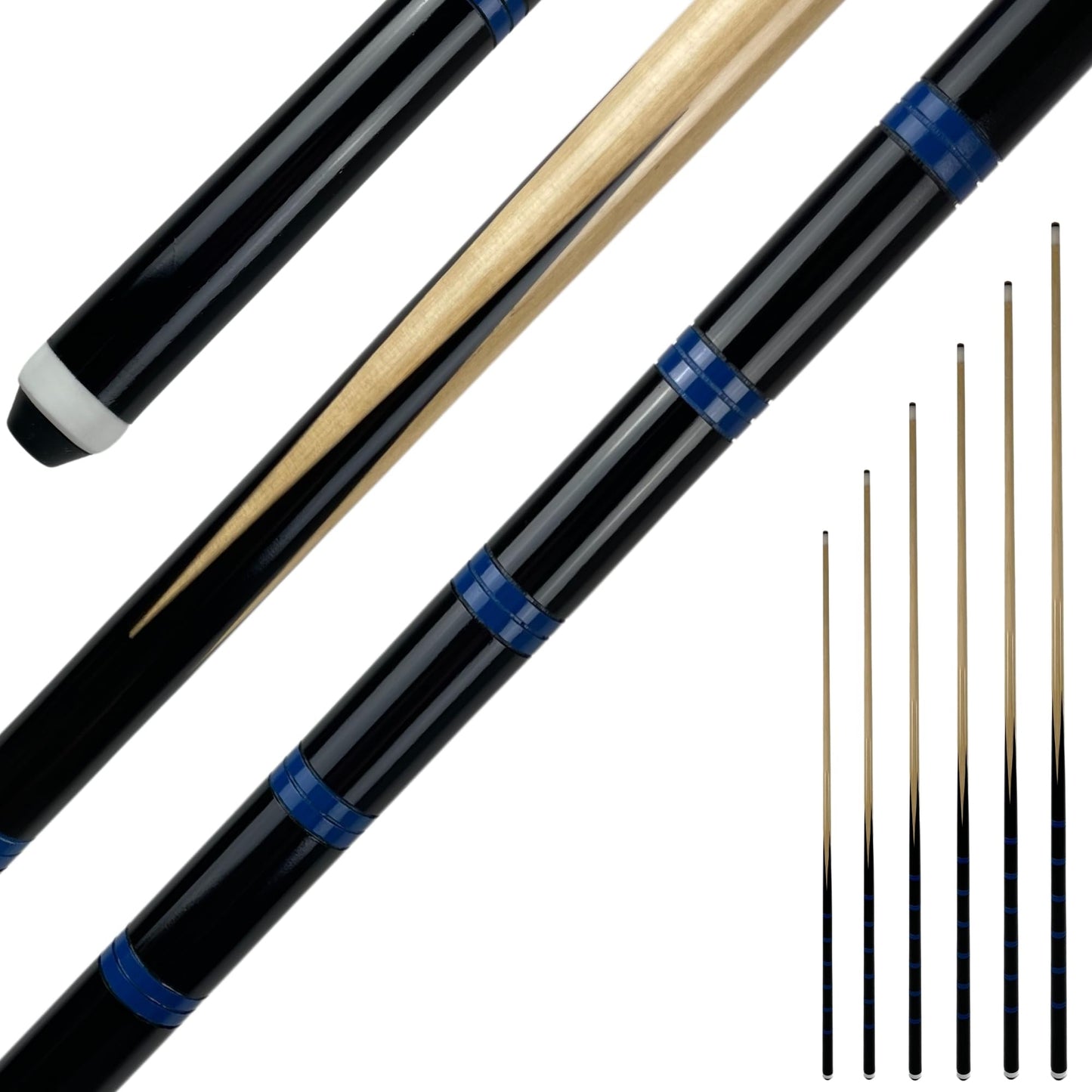 Einteiliger Billard Queue Eco, 120 cm