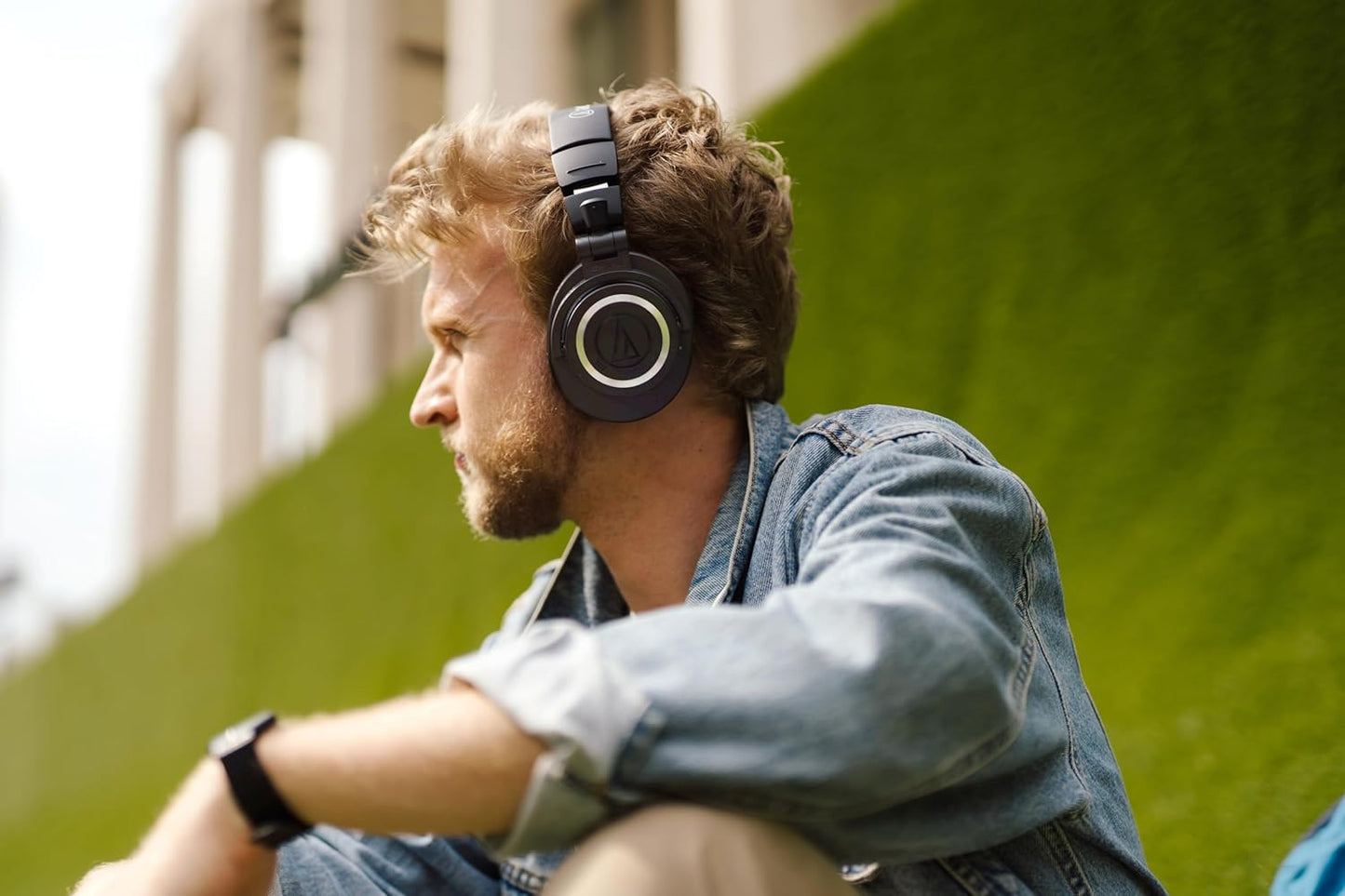 ATH-M50xBT2 Over Ear Kopfhörer, Black Bluetooth Single