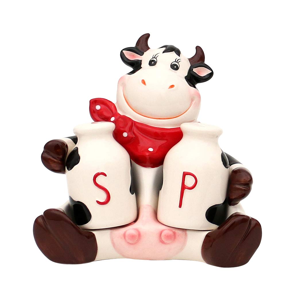 Kuh Salz- und Pfefferstreuer, 3er Set