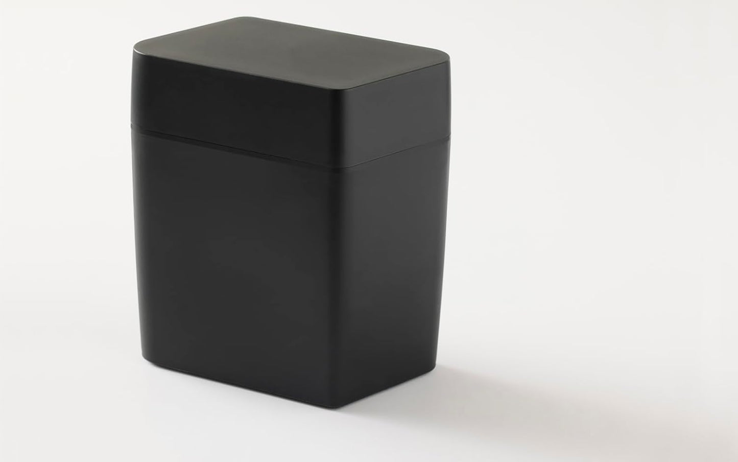 Käsebox mit Deckel & integriertem Käseschneider, Schwarz 16,5 x 10 x 19 cm