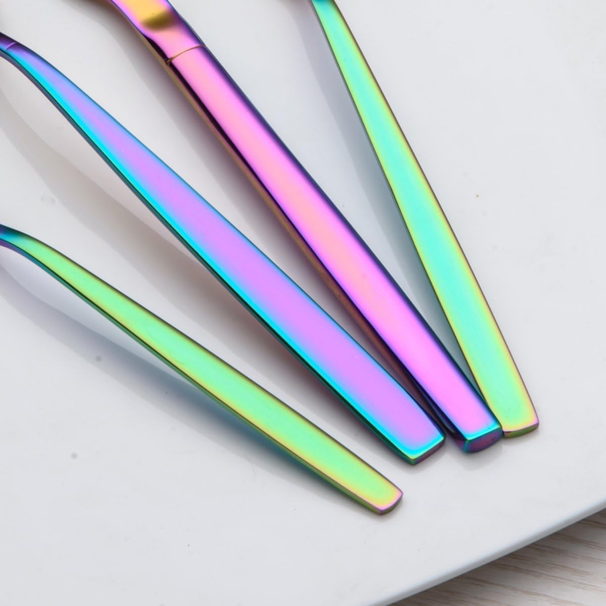 Besteck-Set für 6 Personen, 04. Regenbogen