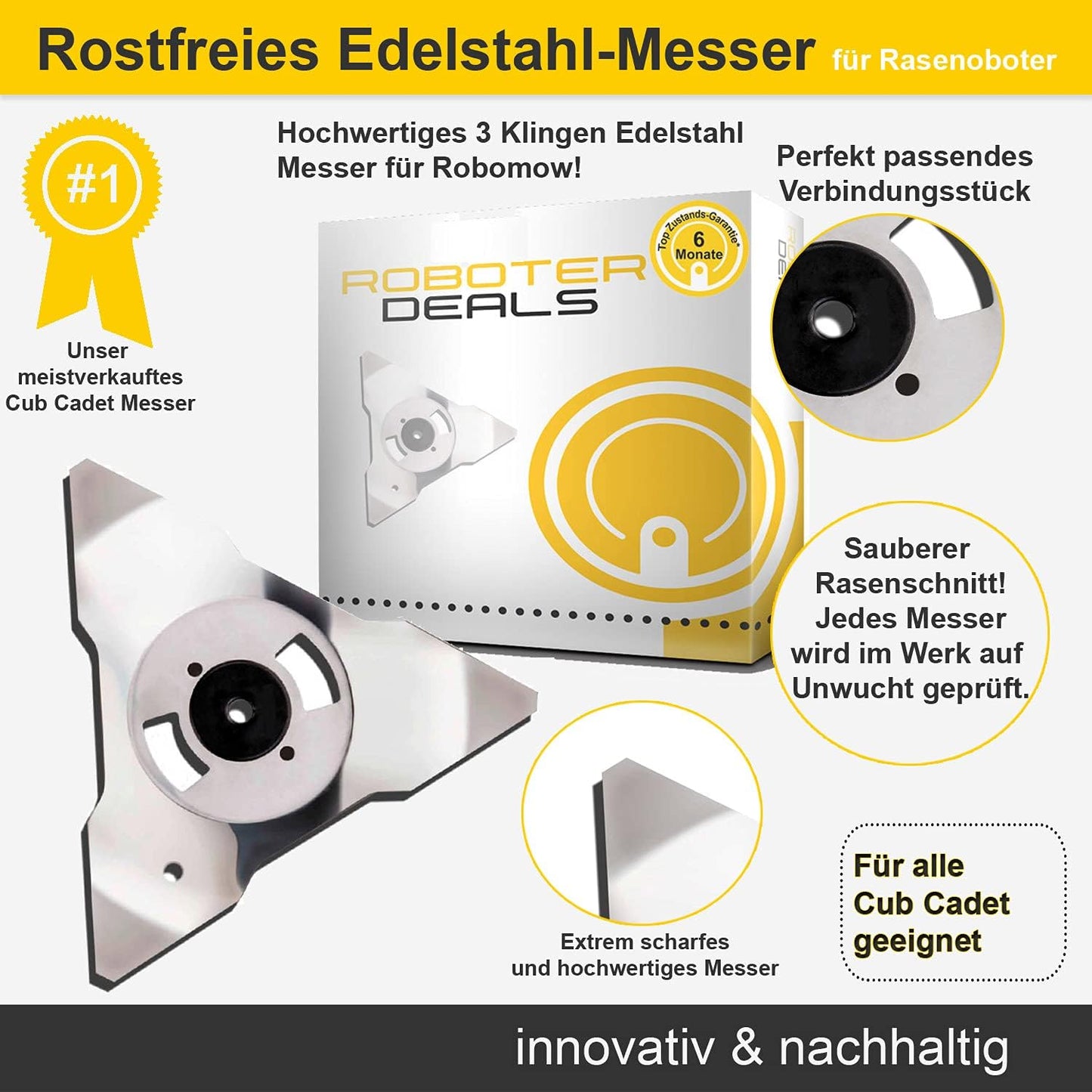 Mähroboter Ersatzmesser