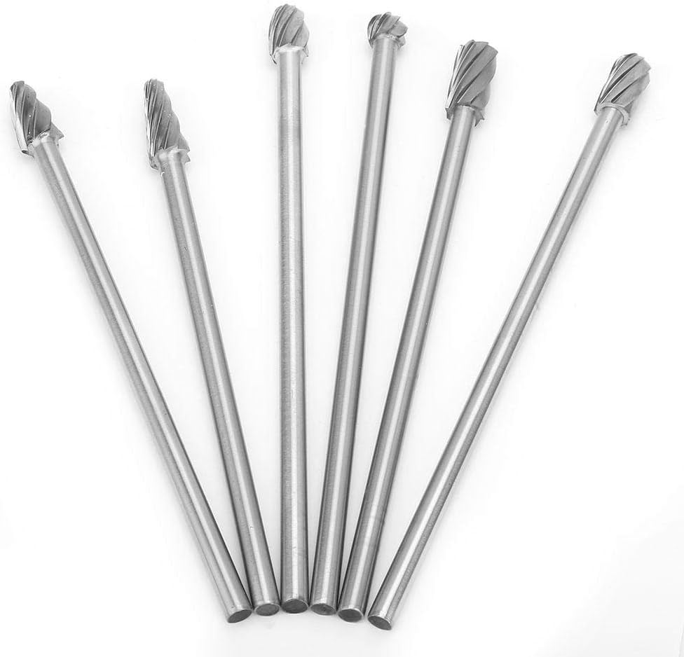 6-teiliges Fräser-Set, extra lang